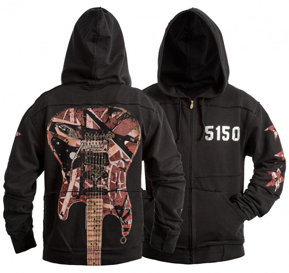 Eddie Van Halen Frankenstein Guitar Hoodie
