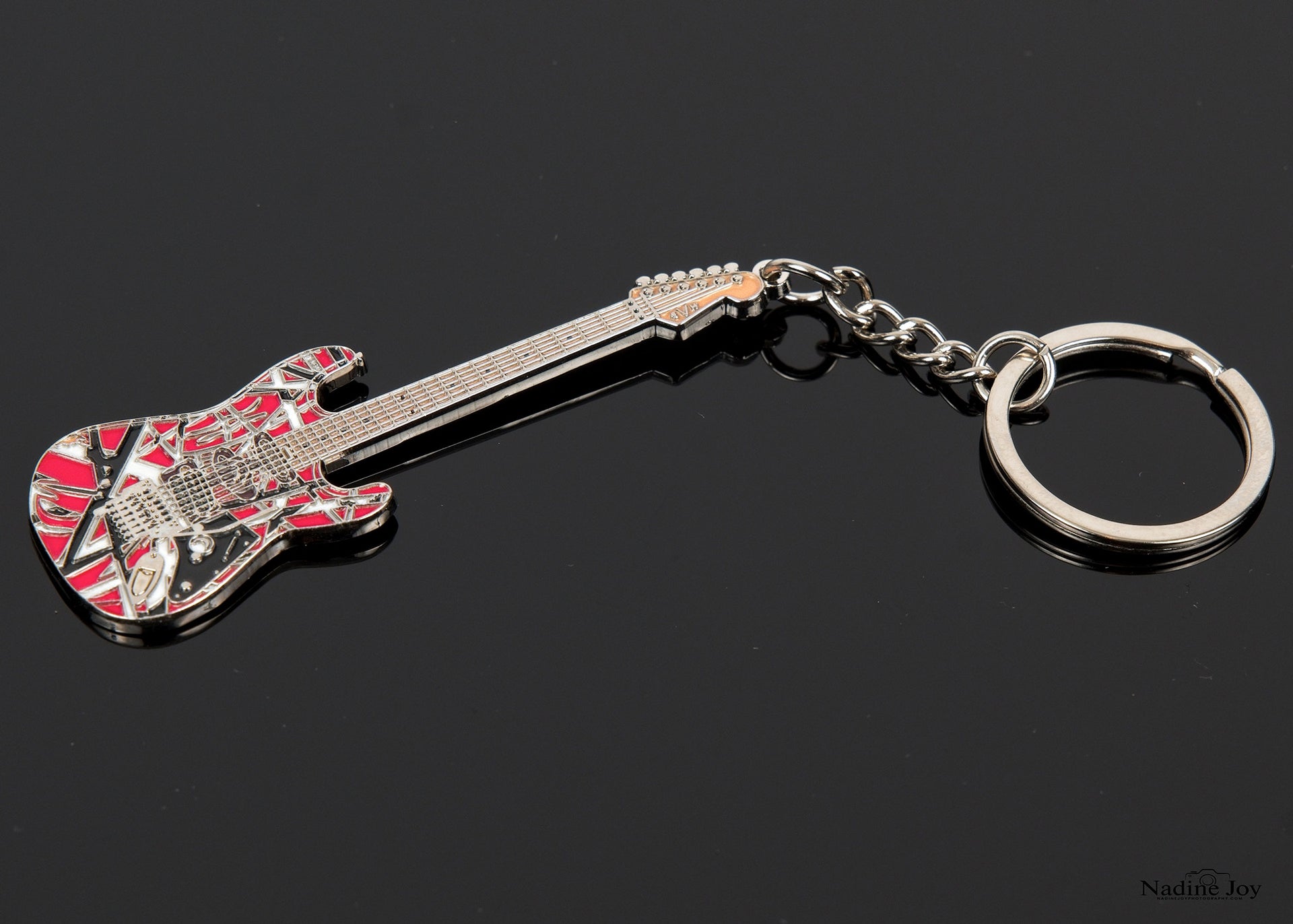 Frankenstein Guitar Keychain
