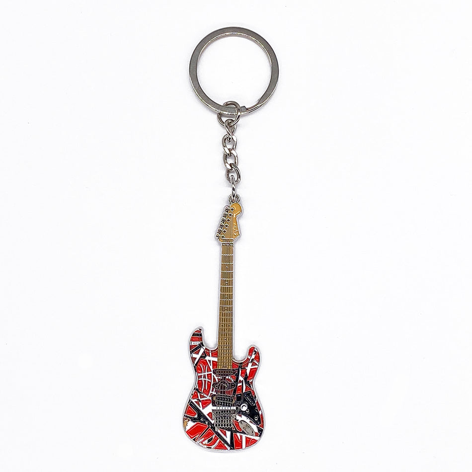 Frankenstein Guitar Keychain