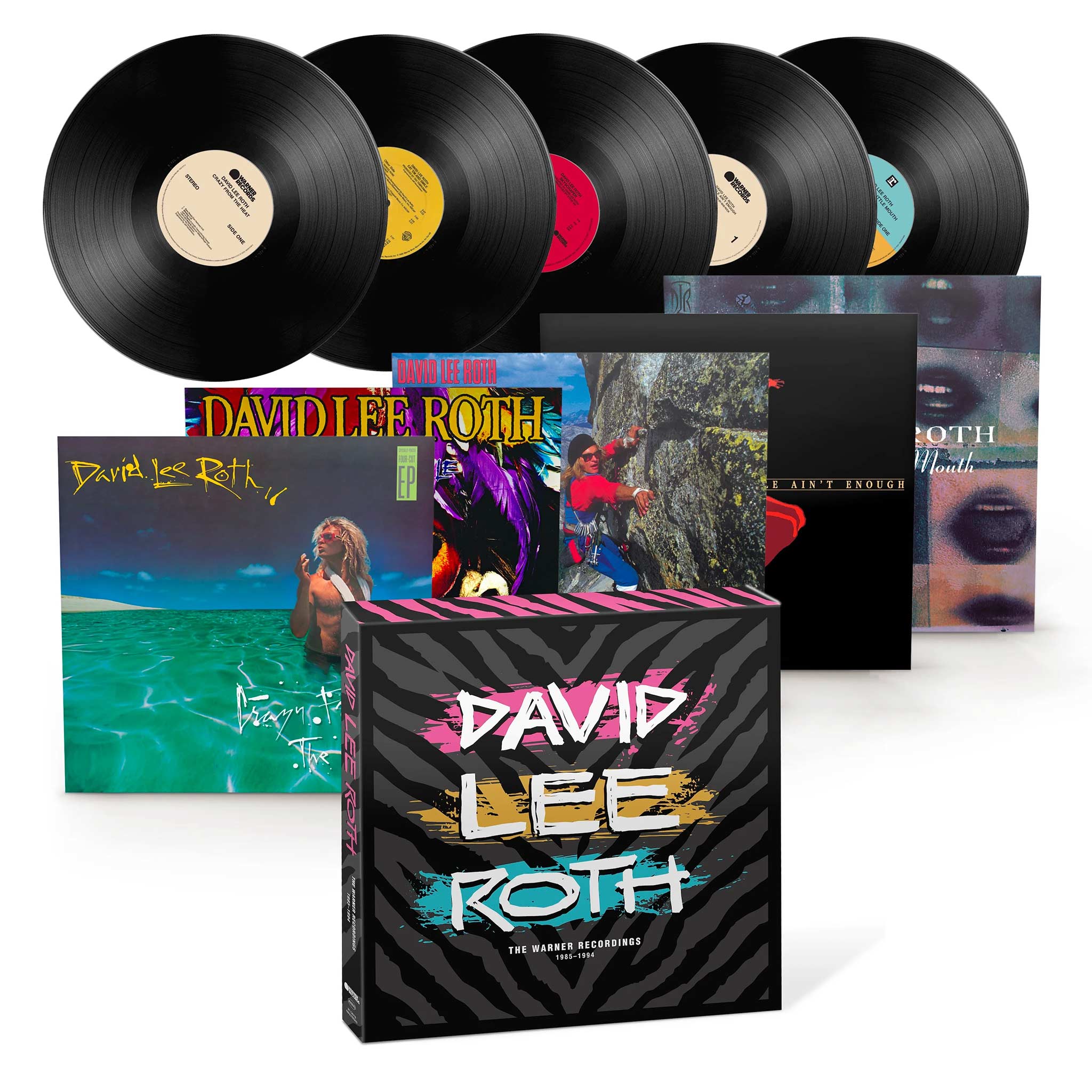 David Lee Roth 'The Warner Recordings 1985-1994' 5LP Box Set
