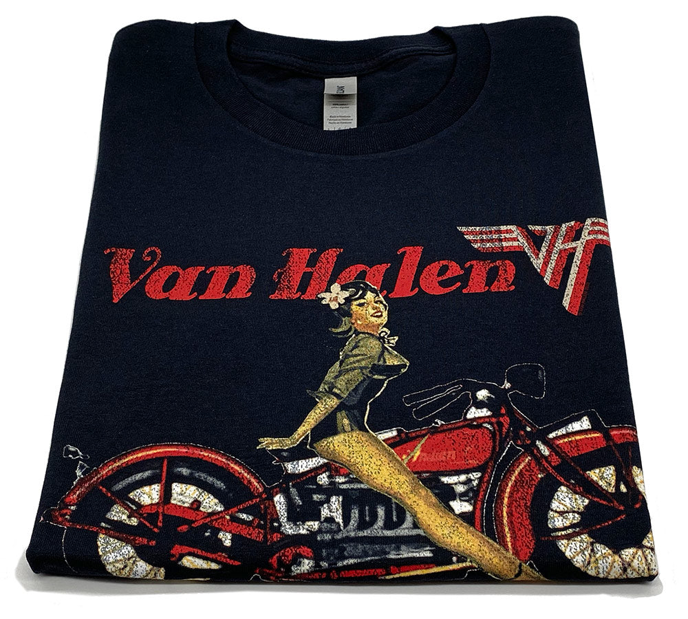 Motorcycle Pin-Up Shirt