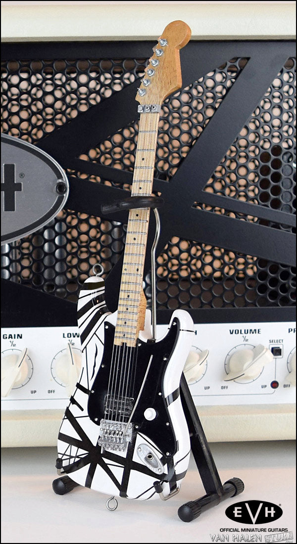 EVH Black and White Mini Guitar