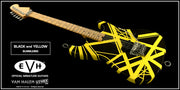 EVH Black and Yellow Mini Guitar