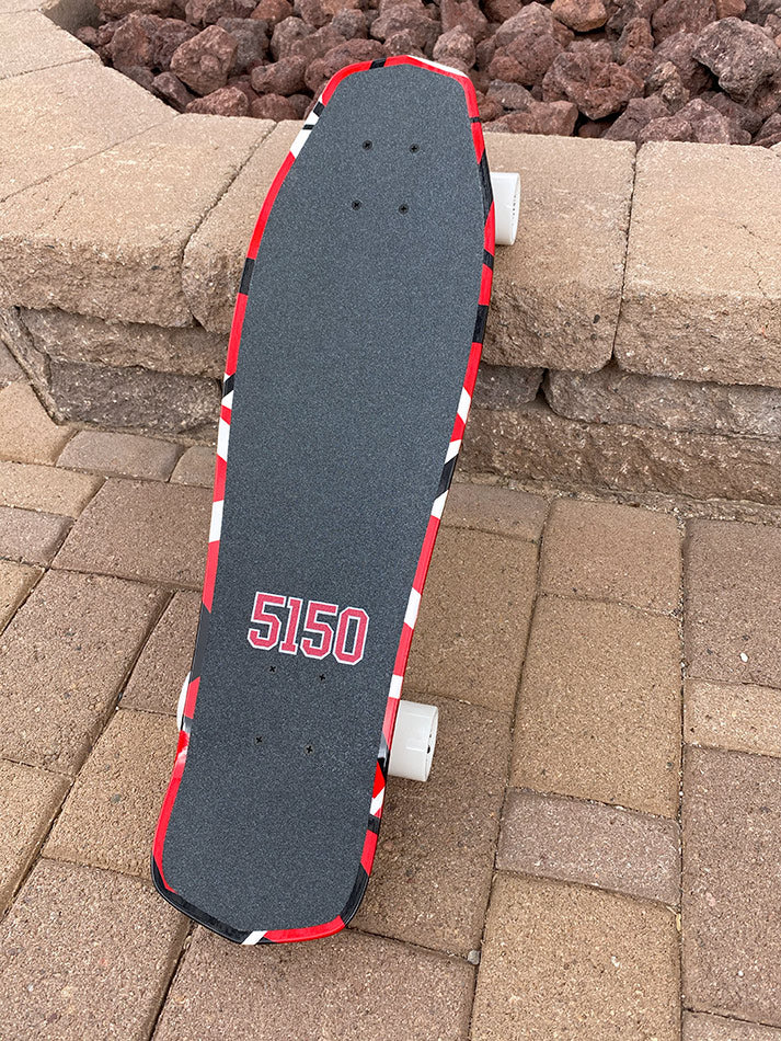 EVH Red 5150 Skateboard