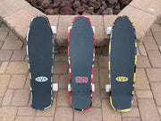 EVH White & Black Stripes Skateboard