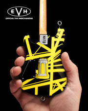 EVH Black and Yellow Mini Guitar