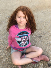 Girl's Pink Van Halen Tee