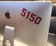 5150 Guitar Decal Set