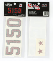 5150 Guitar Decal Set