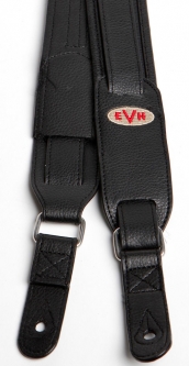 EVH Guitar Strap Black Leather Standard/Holder&Heaton Set/ホルダー