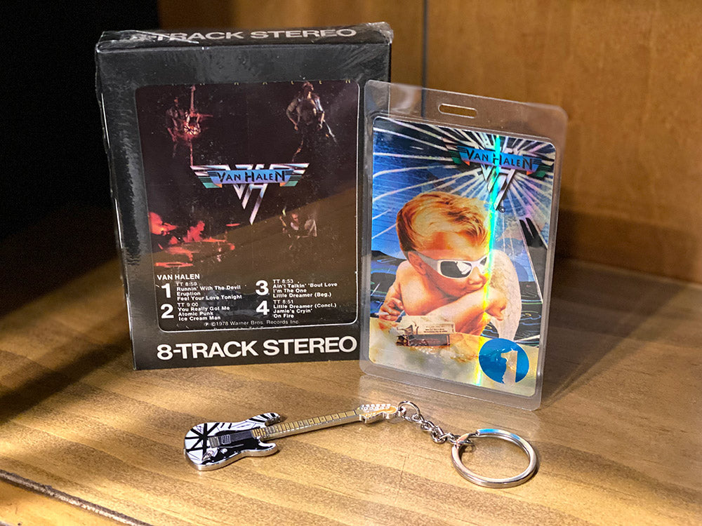 1984 Baby w/ Sunglasses Holographic Laminated Backstage Pass