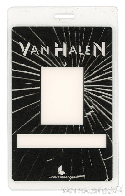 1984 Baby w/ Sunglasses Holographic Laminated Backstage Pass