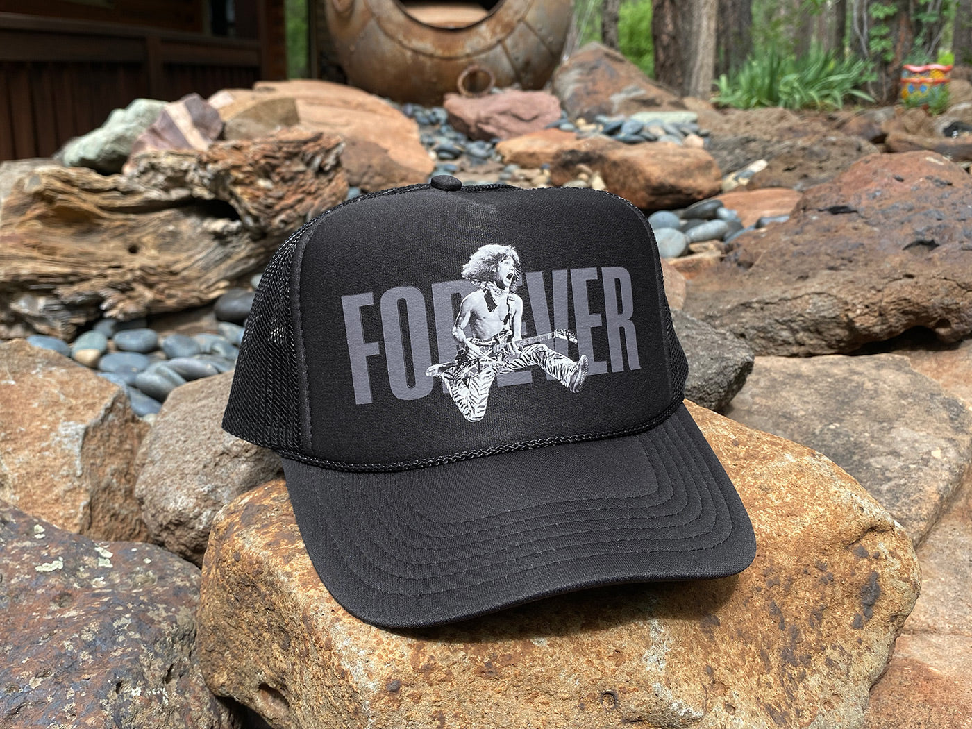 Eddie Van Halen Forever Trucker Hat