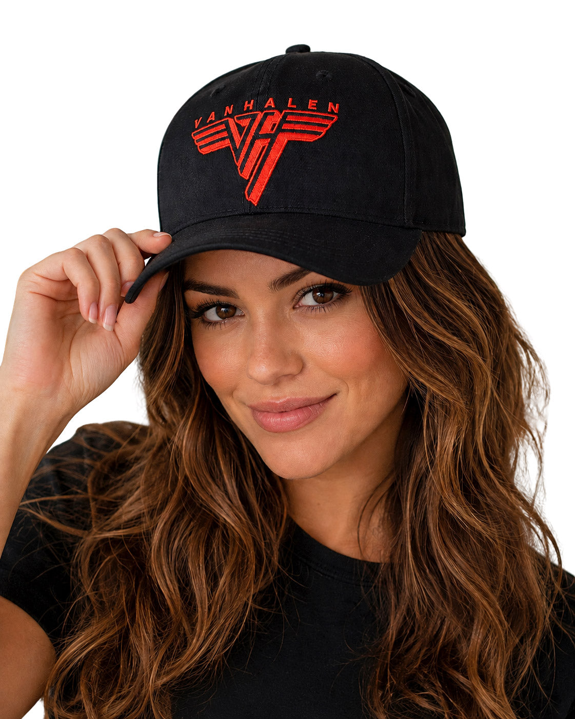 Van Halen Logo Embroidered Baseball Cap