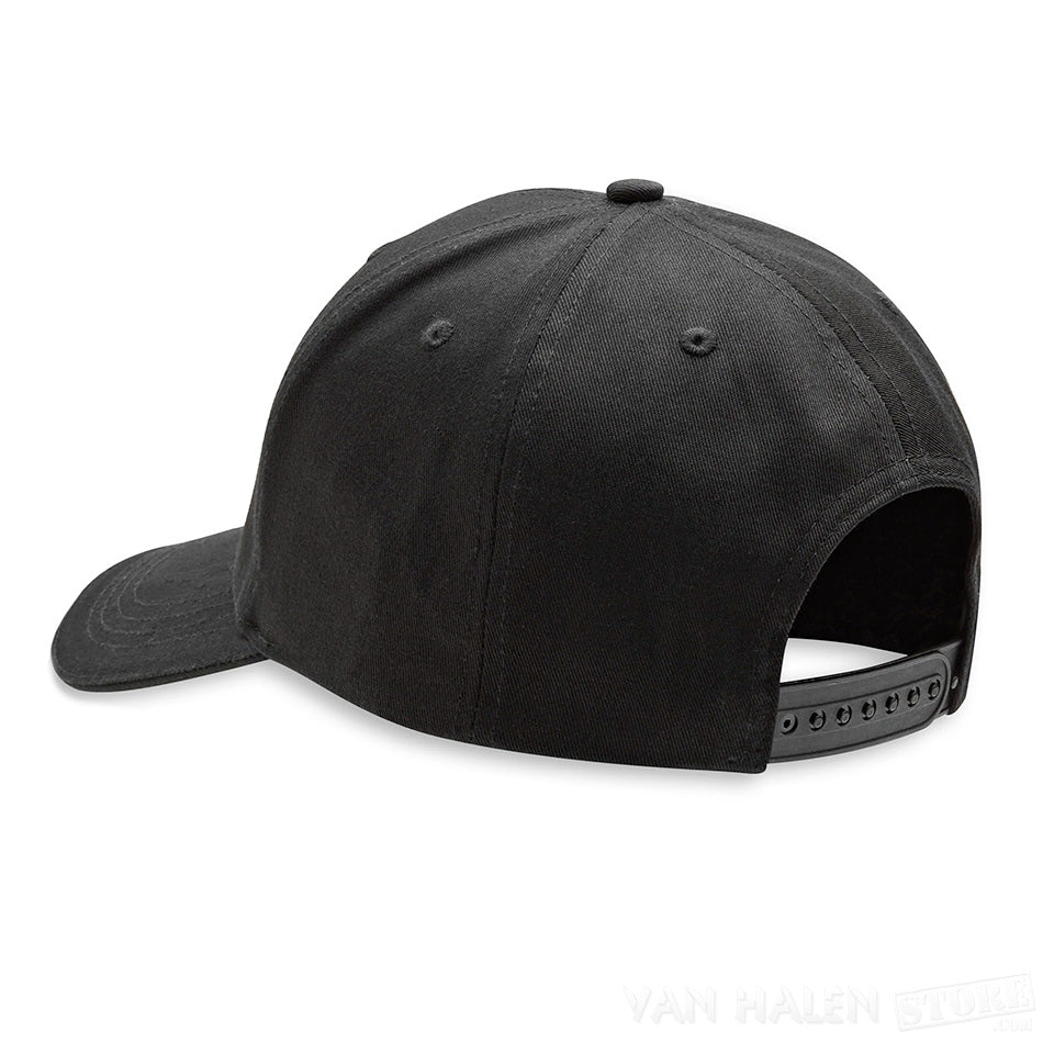 Van Halen Yellow Logo Black Baseball Cap