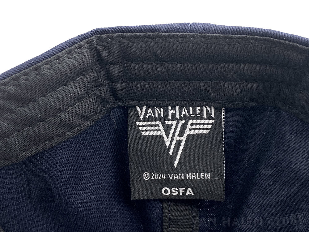 Yellow Logo Navy Baseball Cap