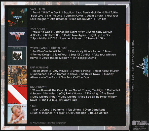 The Studio Albums 1978-1984 [6-CD Box Set]