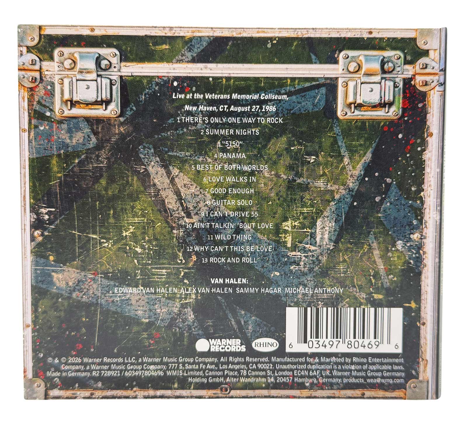 Van Halen – Live in New Haven 1986 (CD)