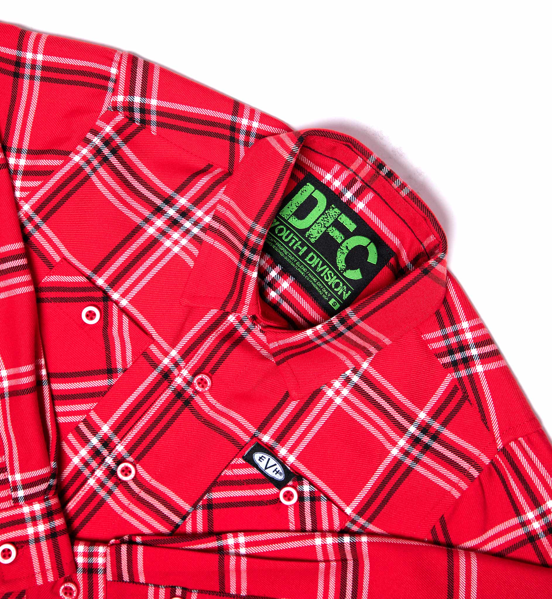 Eddie Van Halen Youth Eruption Dixxon Flannel