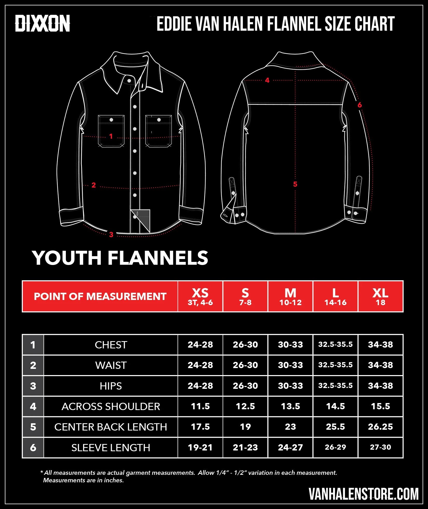 Eddie Van Halen Youth Eruption Dixxon Flannel
