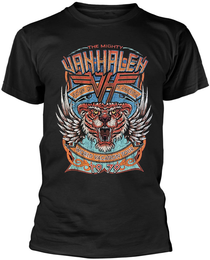 Van Halen World Vacation 1979 Premium Tee