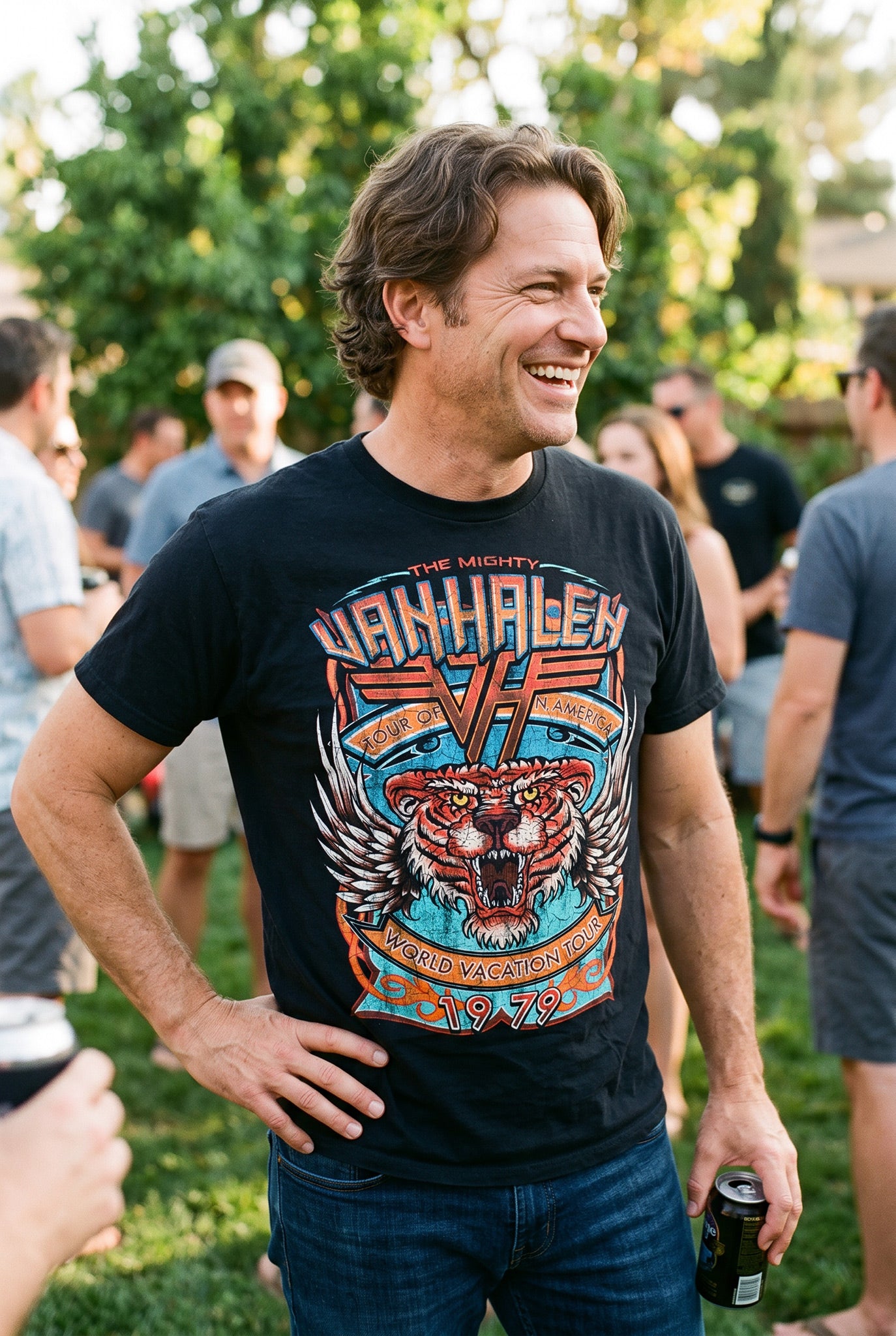 Van Halen World Vacation 1979 Premium Tee
