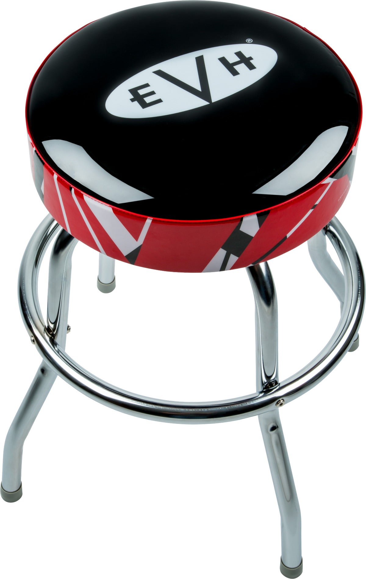 EVH Barstool with Striped Trim, 25"