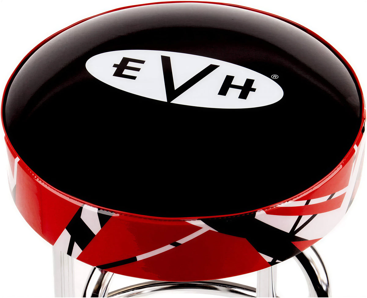 EVH Barstool with Striped Trim, 25"
