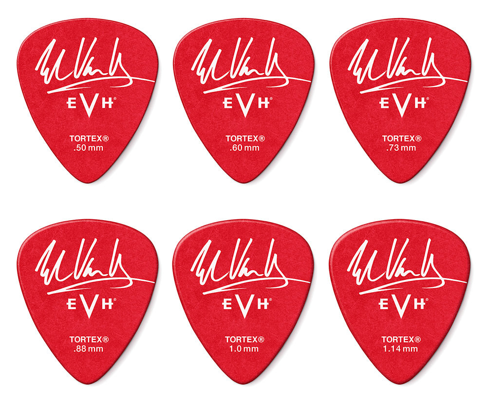 EVH Tortex Guitar Picks by Dunlop (6-Pack)