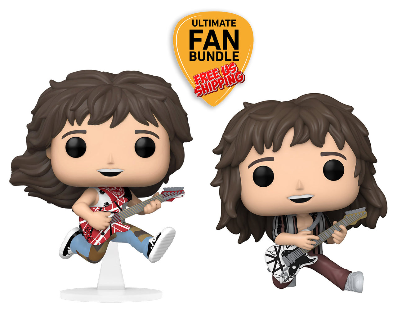 Eddie Van Halen Funko POP Bundle
