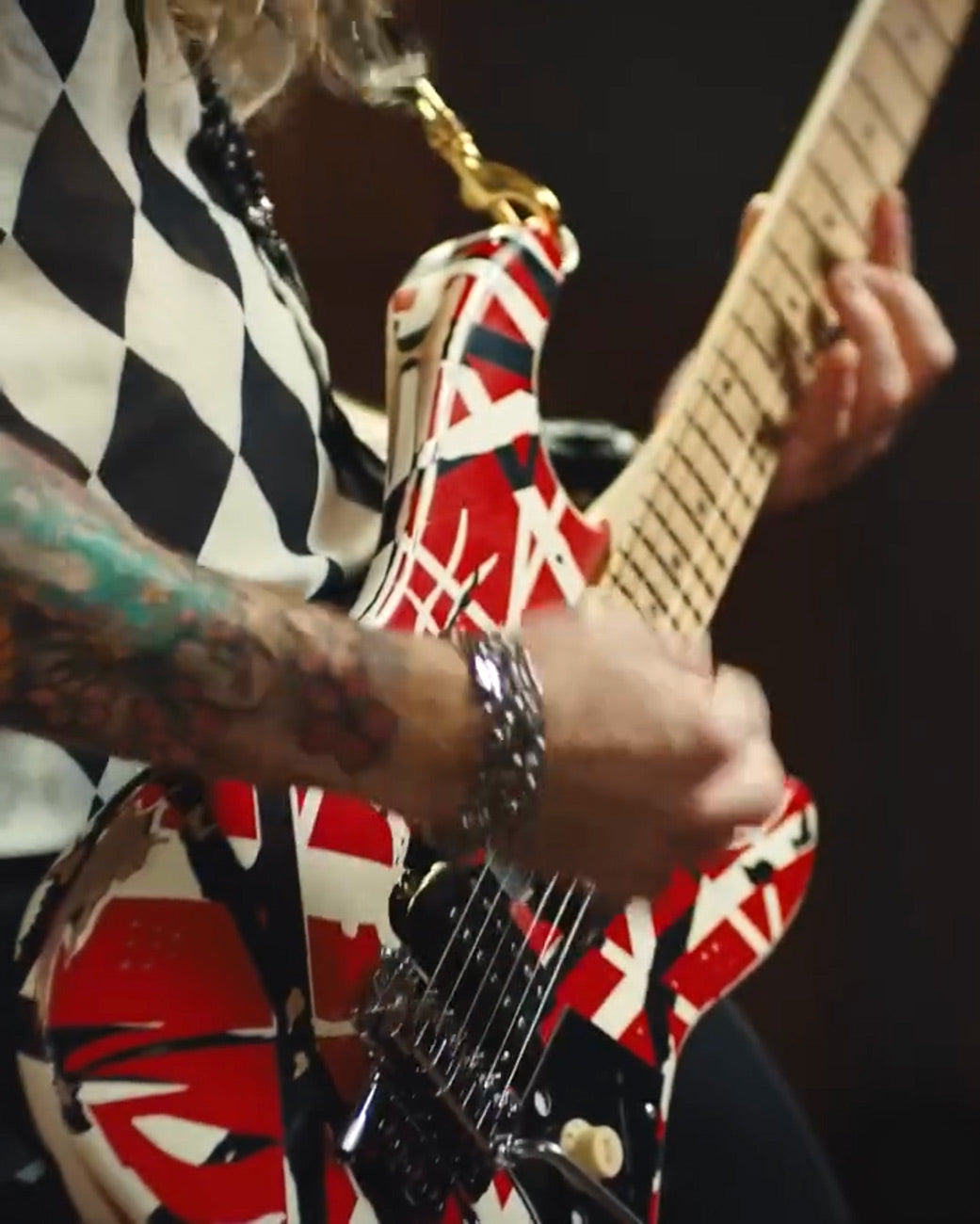 EVH Striped Series Frankenstein Frankie Electric Guitar