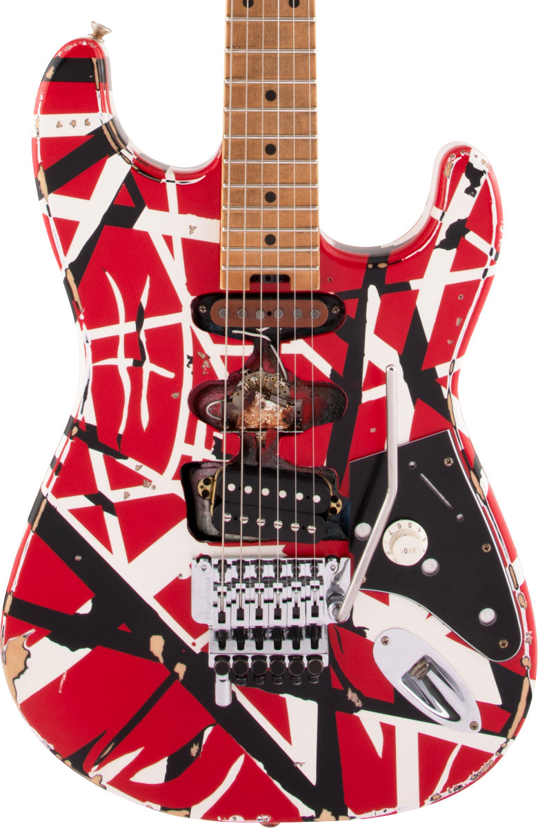 EVH Striped Series Frankenstein Frankie Electric Guitar