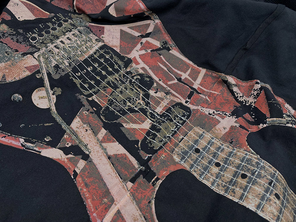 Eddie Van Halen Frankenstein Guitar Hoodie