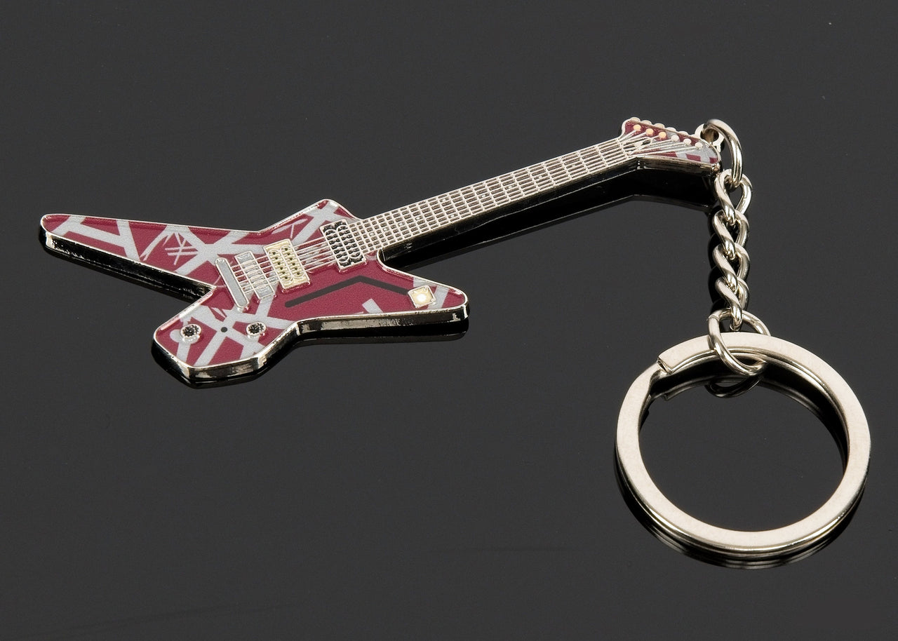 Shark Guitar Keychain