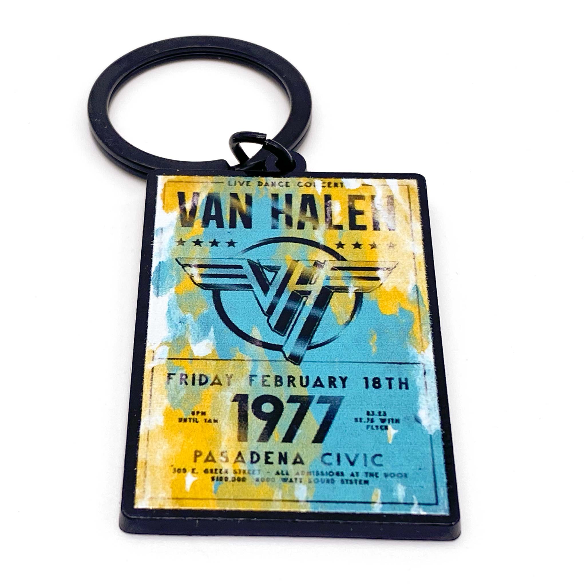 Van Halen Logo Enamel Keychain 4-Pack