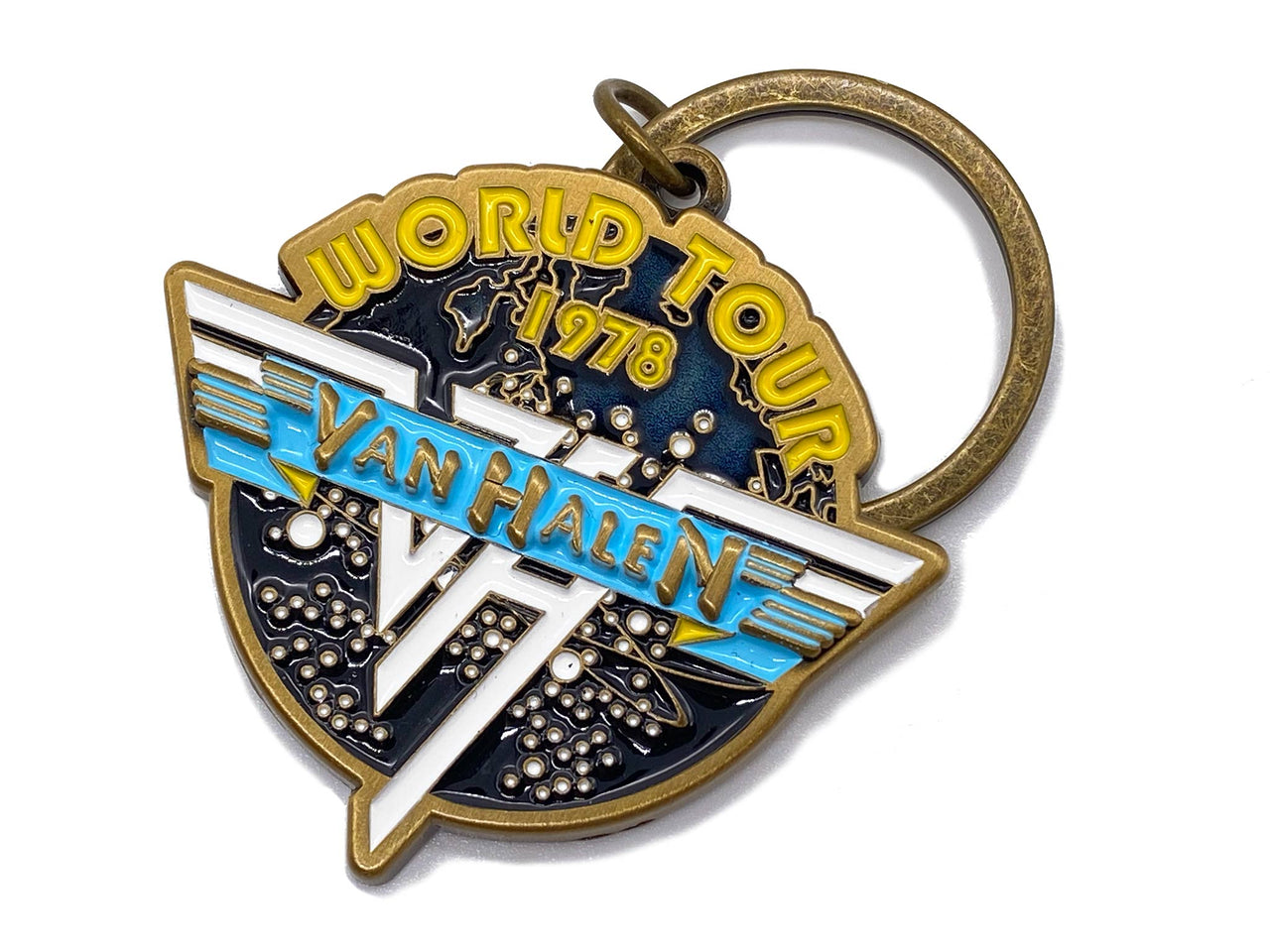World Tour '78 Enamel Keychain
