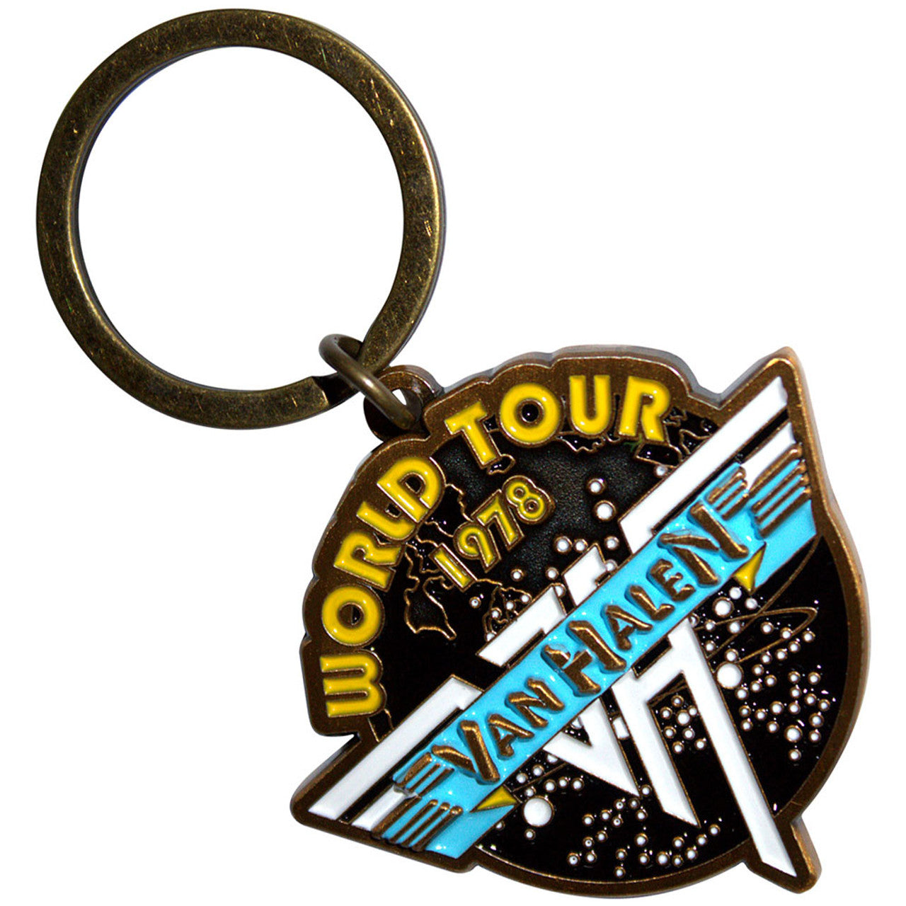 World Tour '78 Enamel Keychain