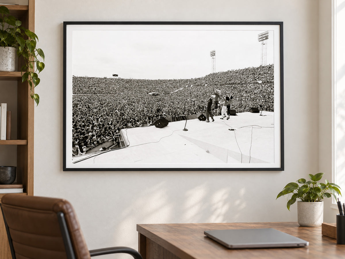 Van Halen 1981 Concert Photo Fine Art Print