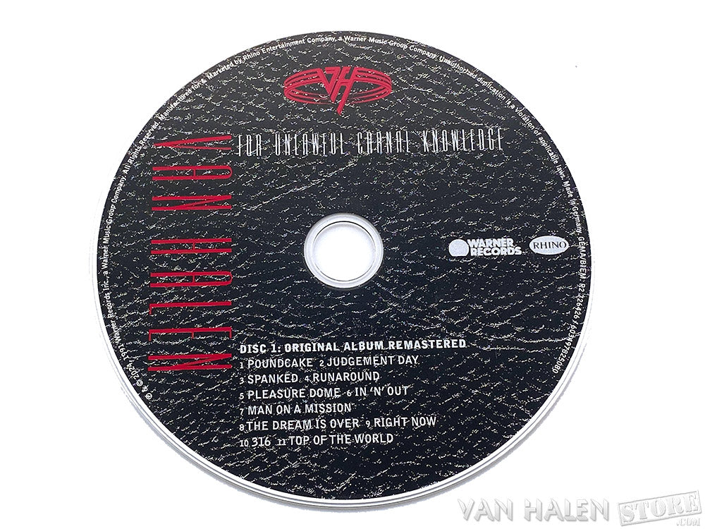 F@U#C%K~フォー・アンローフル・カーナル・ノレッジ　BOX For Unlawful Carnal Knowledge (Expanded Edition) Deluxe 2LP/2CD/Blu-ra