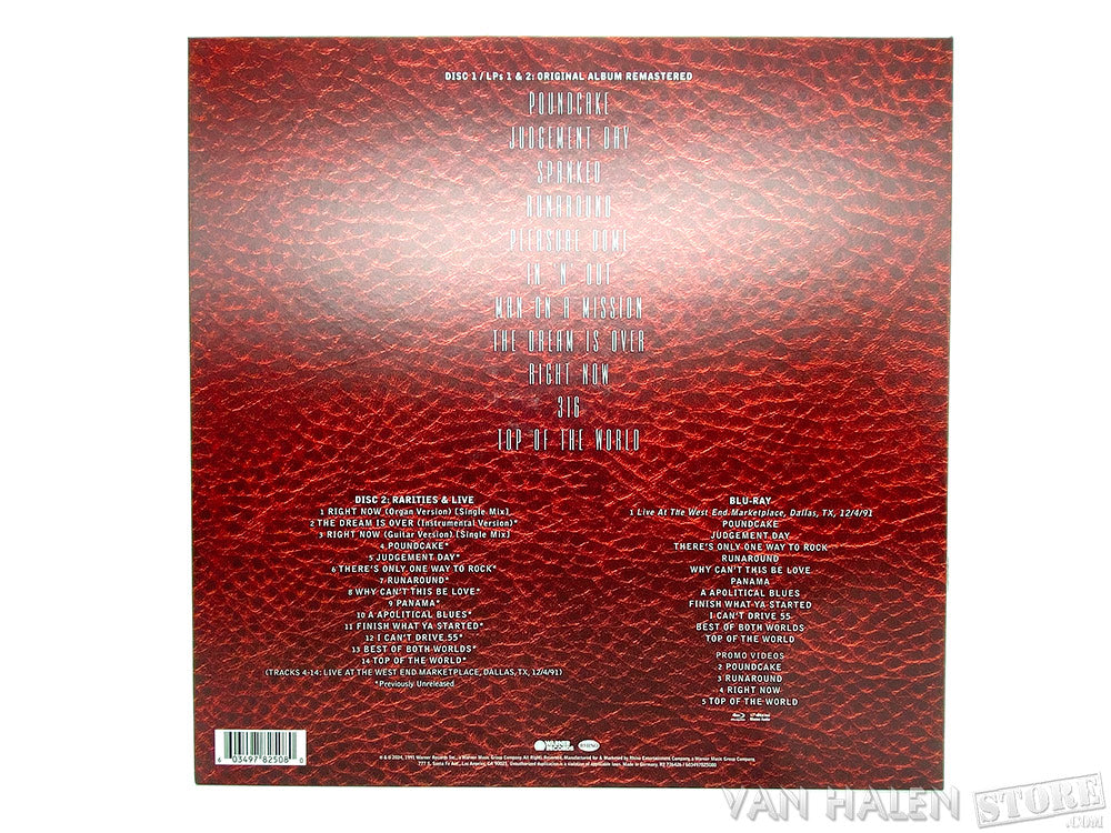 For Unlawful Carnal Knowledge (Expanded Edition) Deluxe 2LP/2CD/Blu-ra