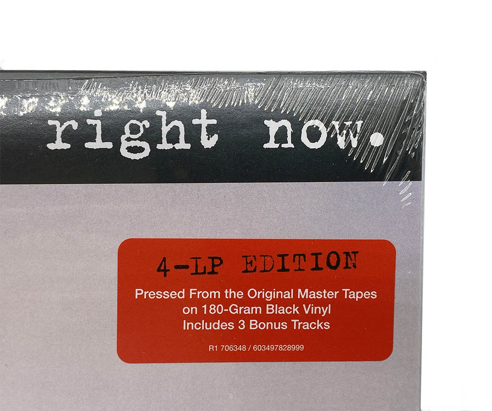 Live: Right Here, Right Now [180g 4-LP Vinyl]