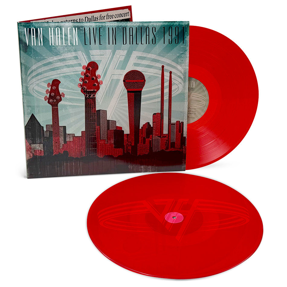 'Live in Dallas 1991' 2-LP Red Vinyl