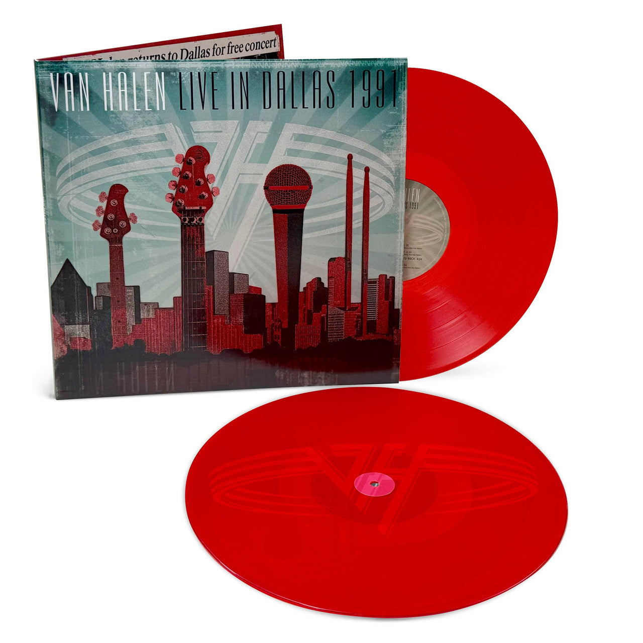 'Live in Dallas 1991' 2-LP Red Vinyl