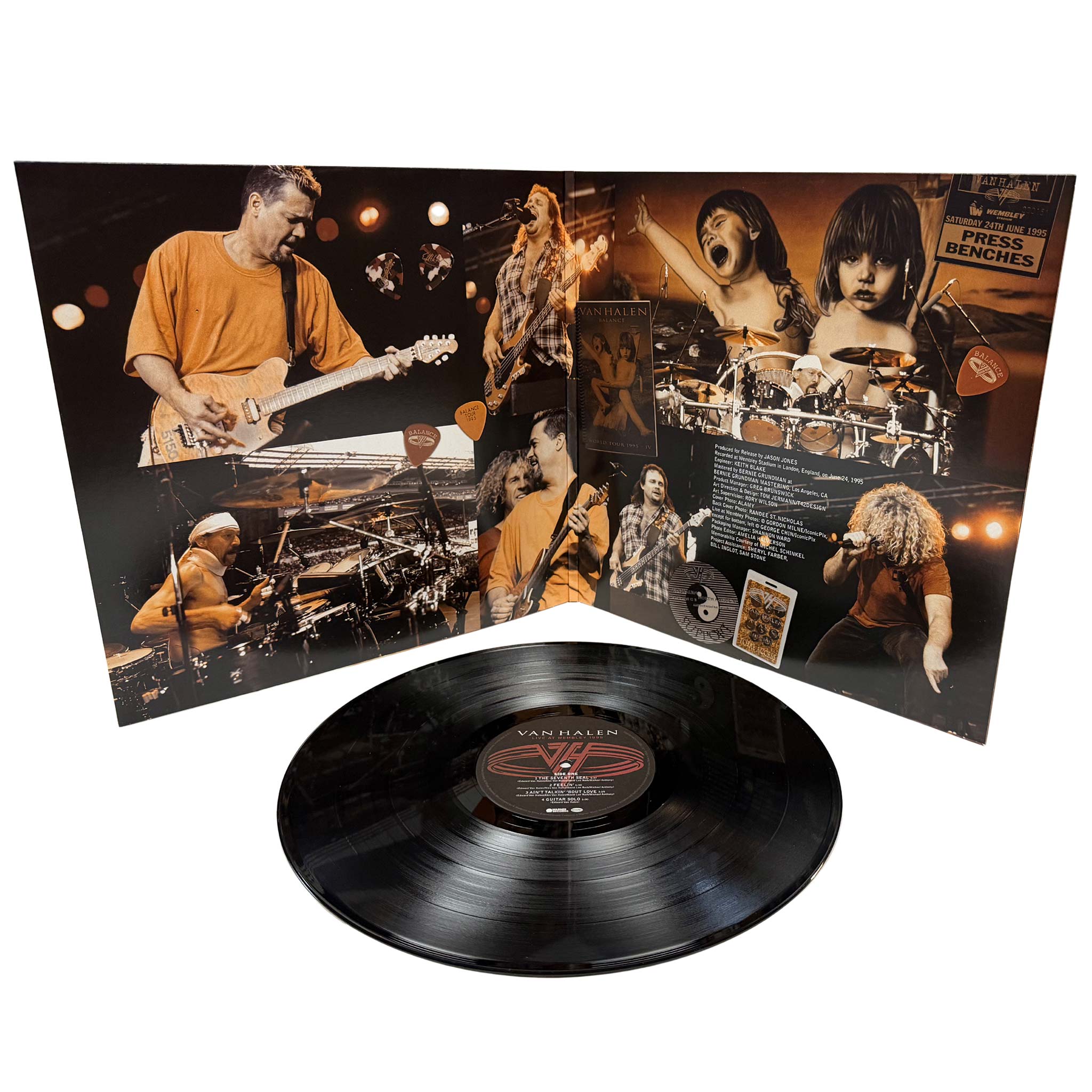 Van Halen Live at Wembley 1995 LP