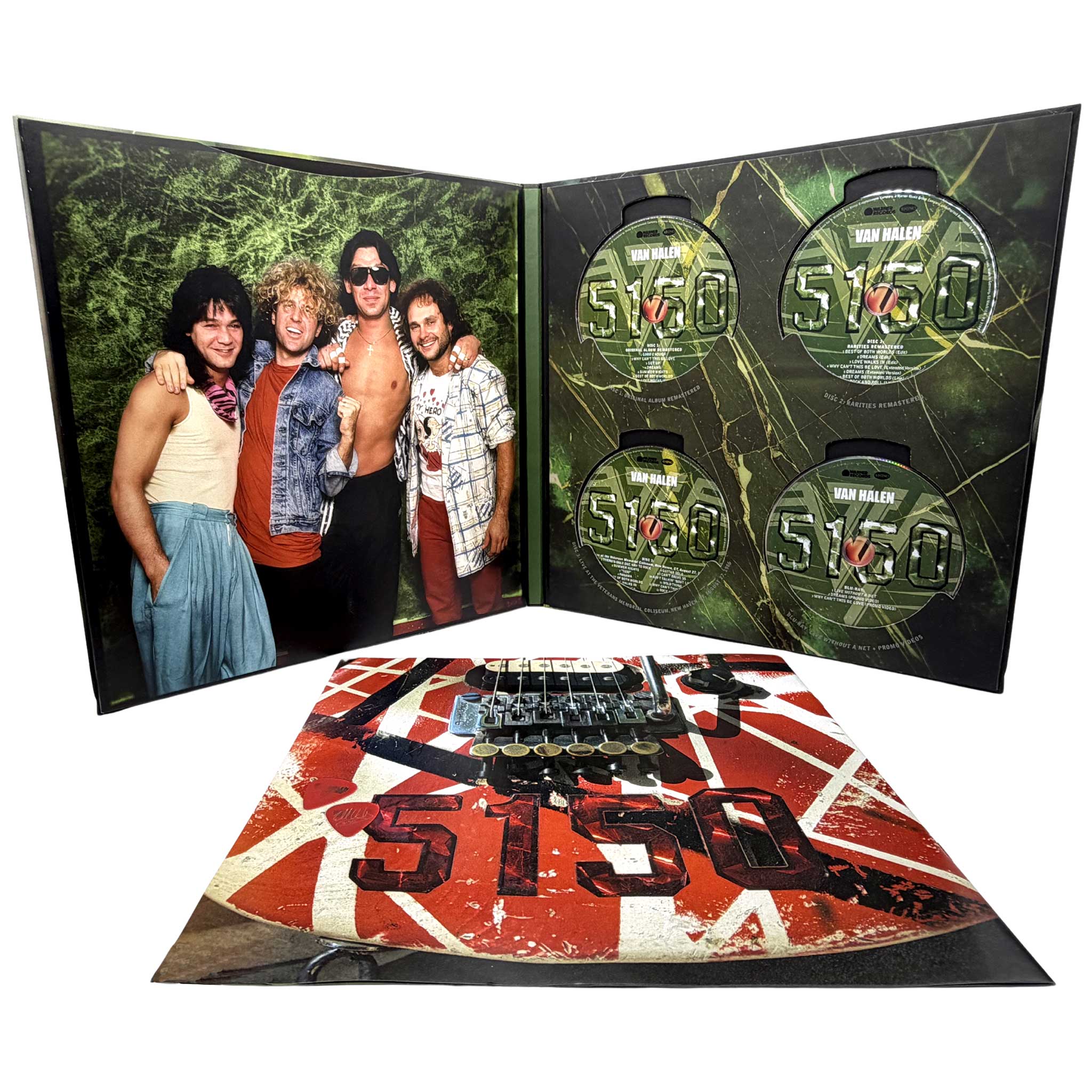 VAN HALEN 5150 エクスパンデッドエディション 3CD1LP1BR 5150 (Expanded Edition) Deluxe LP/3CD/Blu-ray Set