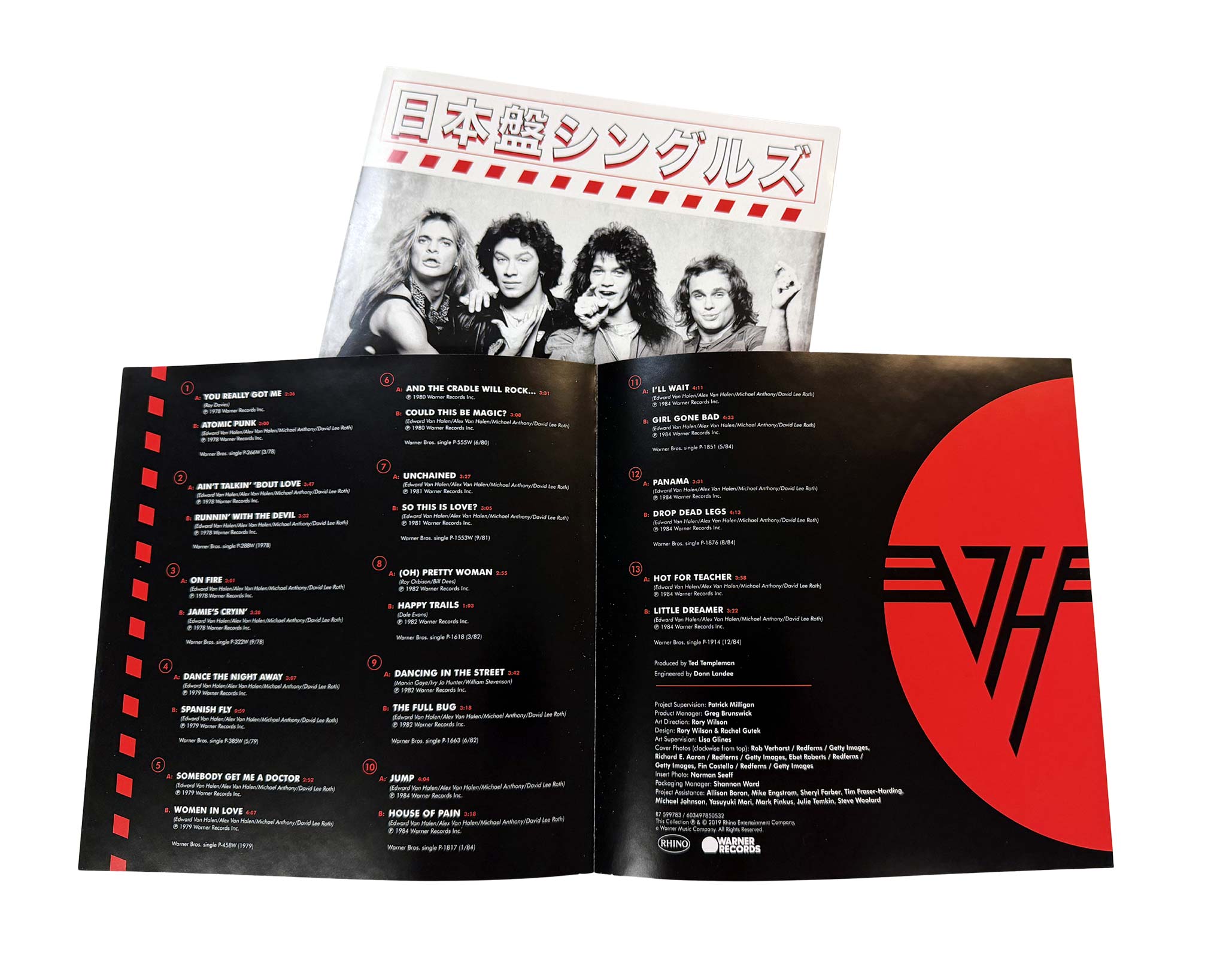 Van Halen: The Japanese Singles 1978-1984 Vinyl Boxed Set