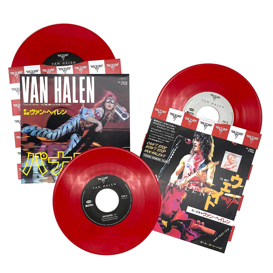 未開封 VAN HALEN 1978-1984 BOX 2013年来日告知付 Van Halen: The Japanese Singles 1978-1984 Vinyl Boxed Set