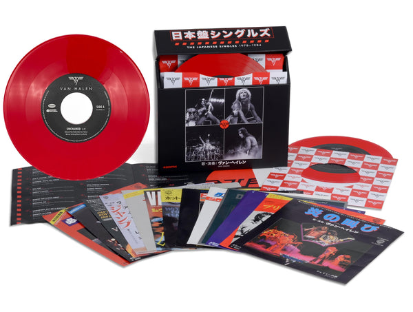 レッドツェペリン、ヴァンヘイレンLPレコード Van Halen: The Japanese Singles RED VINYL