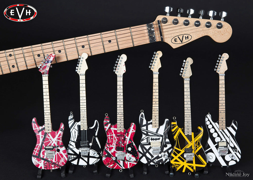 ＶＡＮ ＨＡＬＥＮ Official EVH Mini Guitar Collection Expanded with Fair Warning