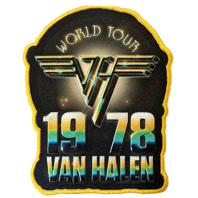 1978 Tour Embroidered Iron-On Patch
